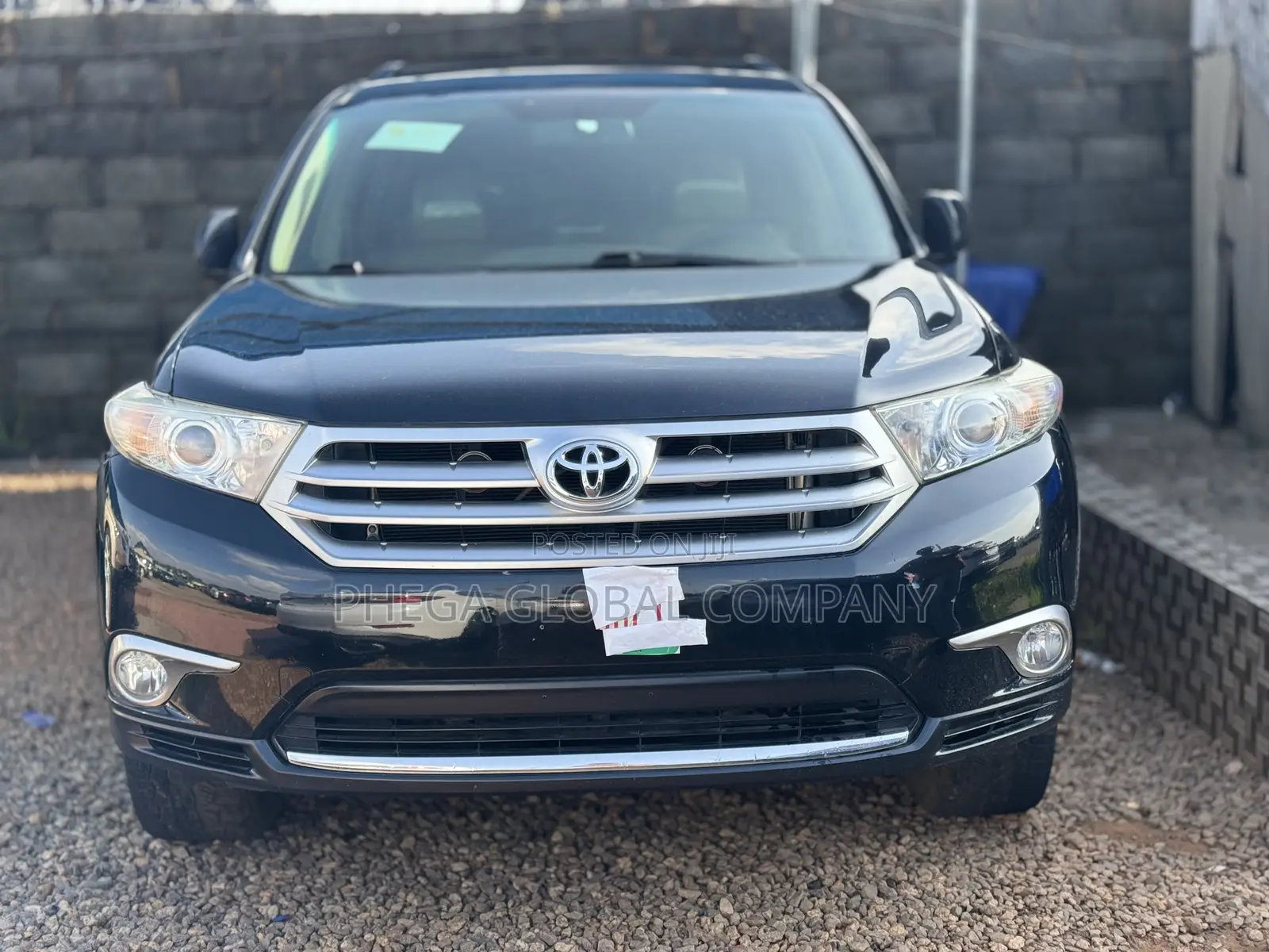 Toyota Highlander Limited 2012 Black