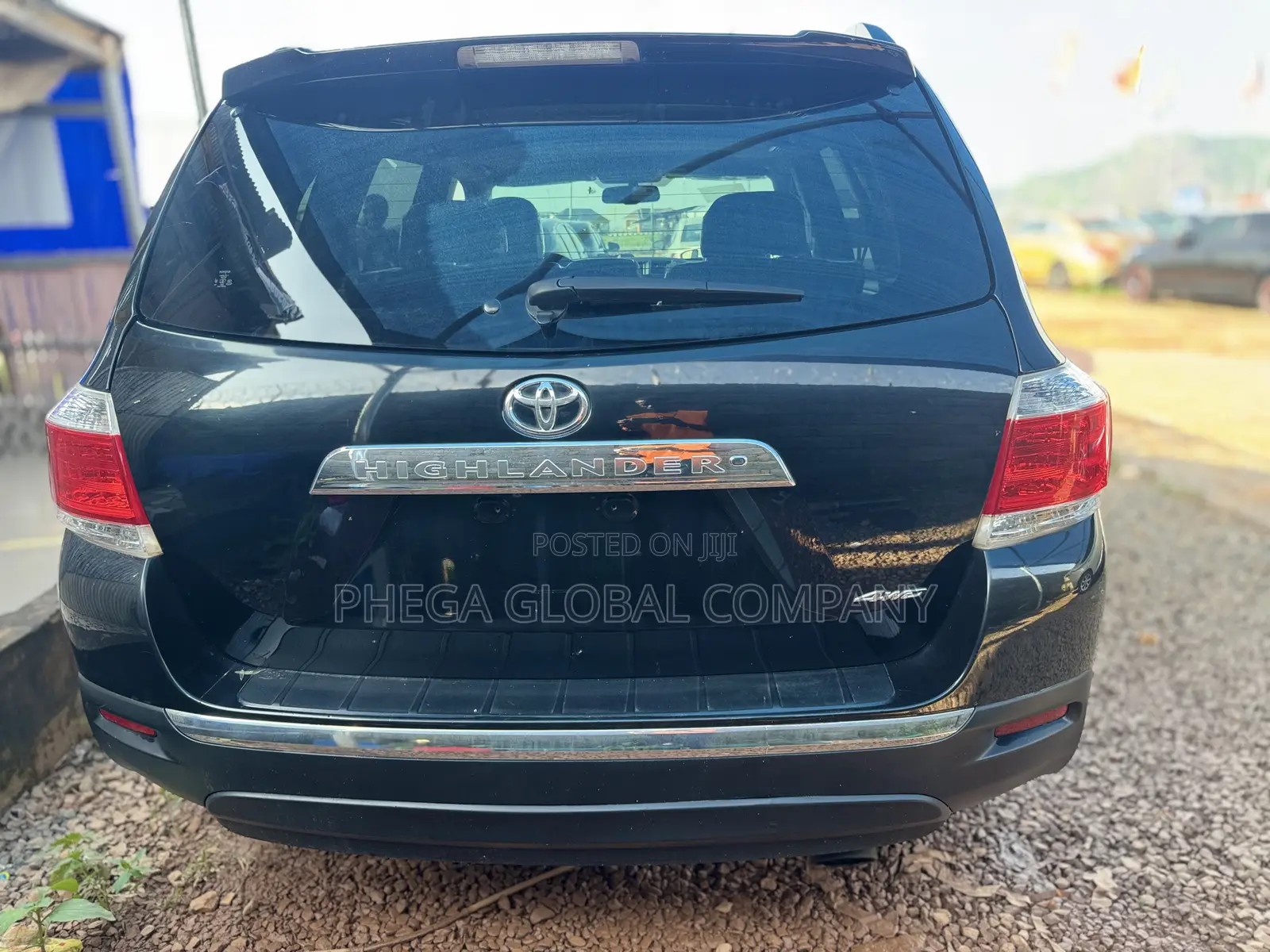 Toyota Highlander Limited 2012 Black