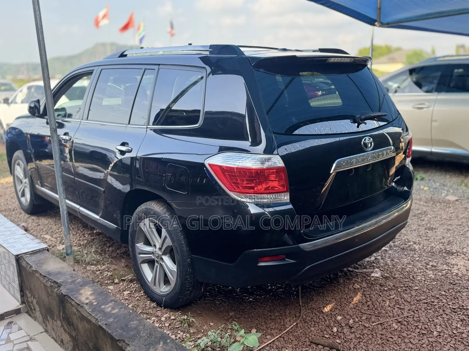 Toyota Highlander Limited 2012 Black