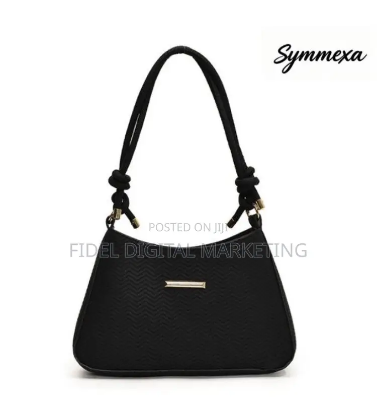 Symmexa Ladies Bags Black Leather Waterproof