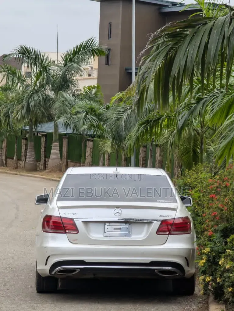 Mercedes-Benz E350 2013 White