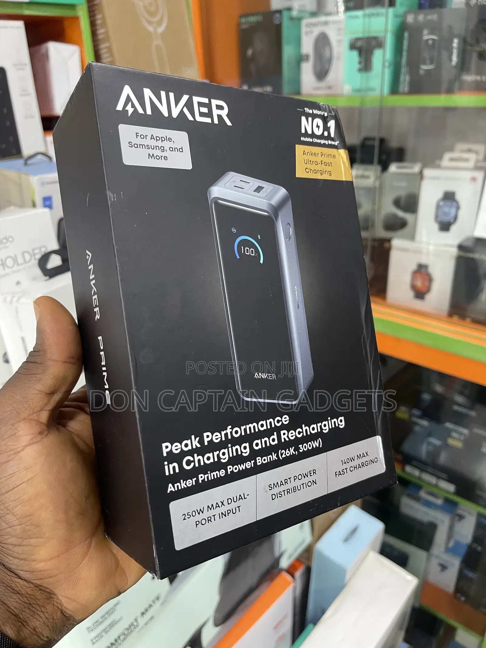 Anker Prime Power Bank 300W / 26000mah Peak Performance / Ultra-Fast