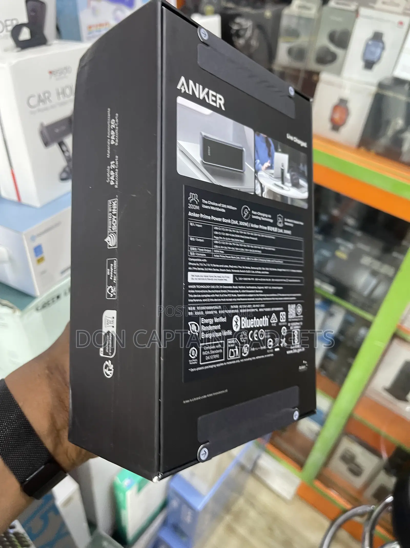 Anker Prime Power Bank 300W / 26000mah Peak Performance / Ultra-Fast