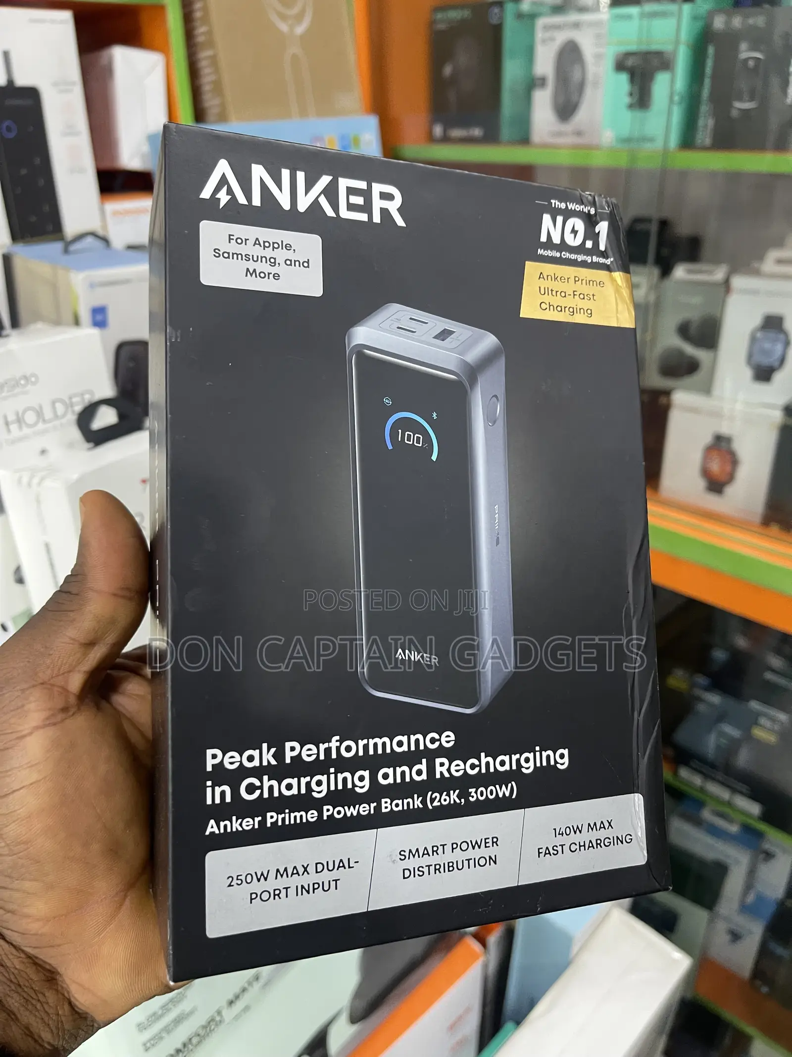 Anker Prime Power Bank 300W / 26000mah Peak Performance / Ultra-Fast