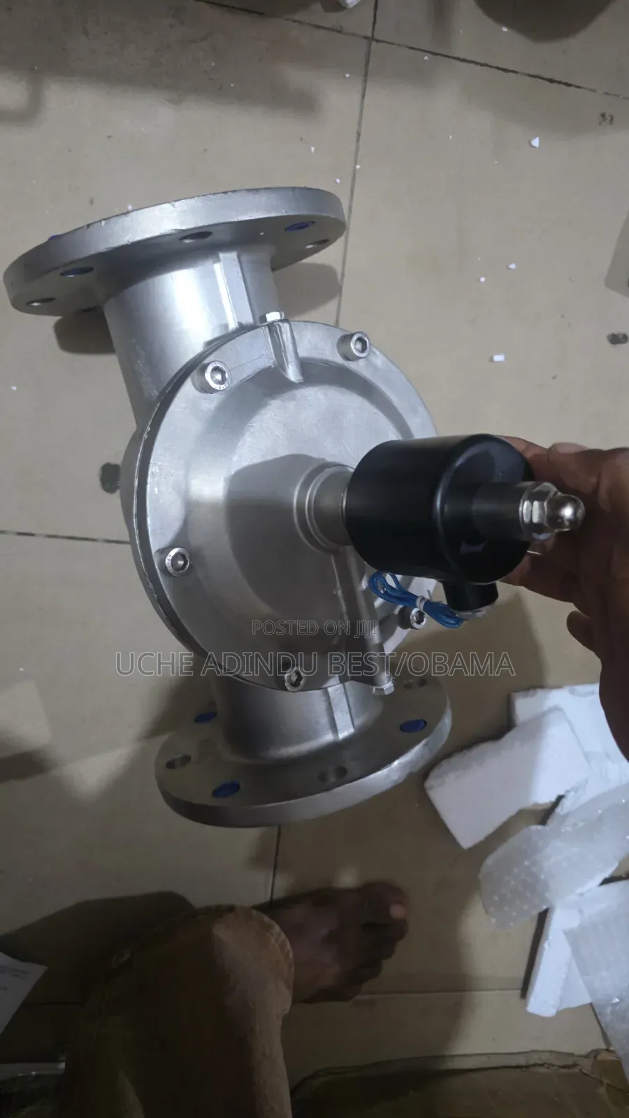 4inches Solenoid Valve Normally Open 24DC Flange