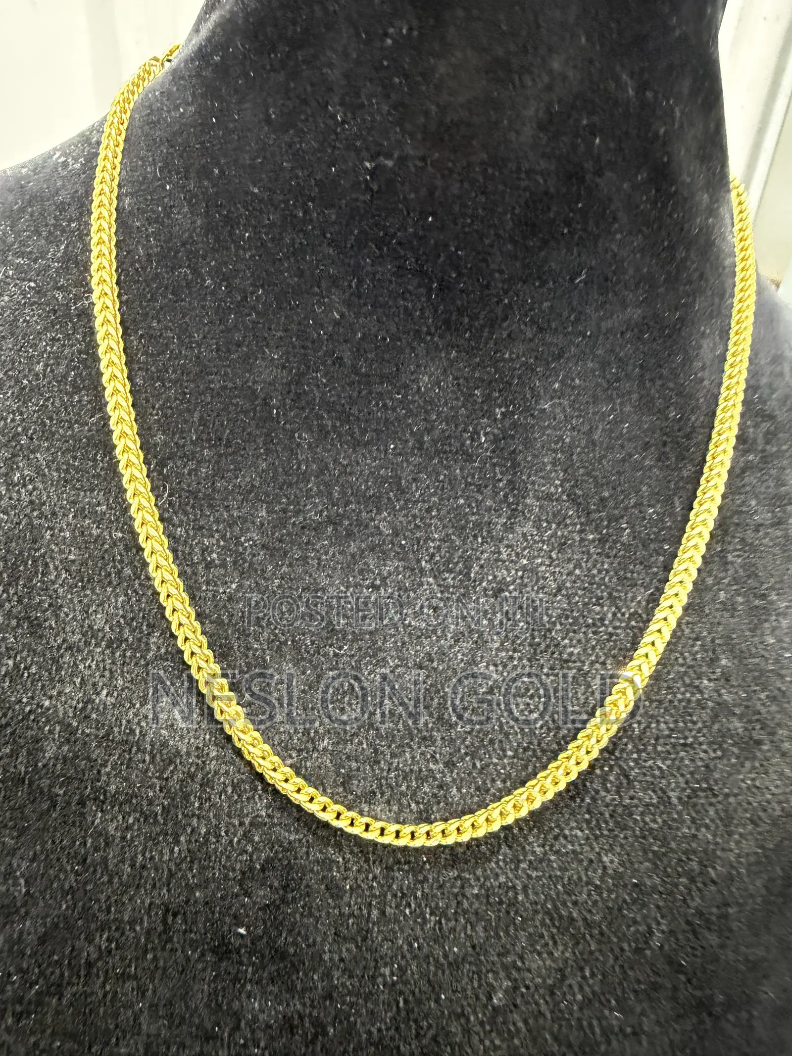 ITALY 750 Certified 18karat Gold Franco Design