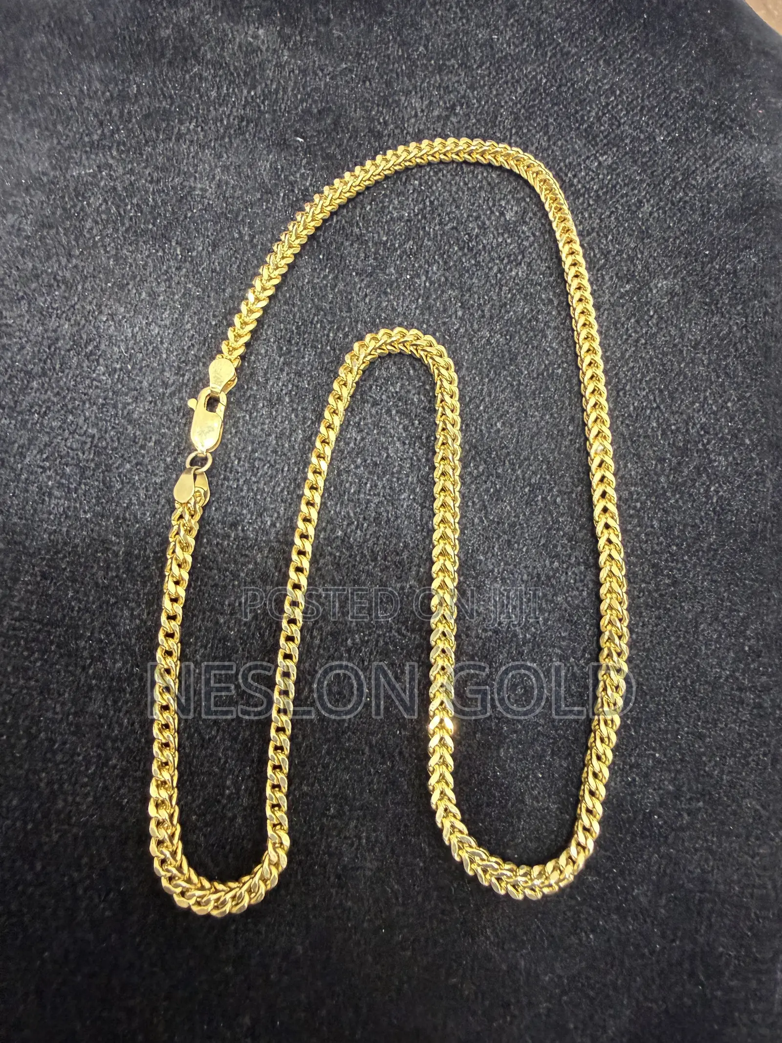 ITALY 750 Certified 18karat Gold Franco Design