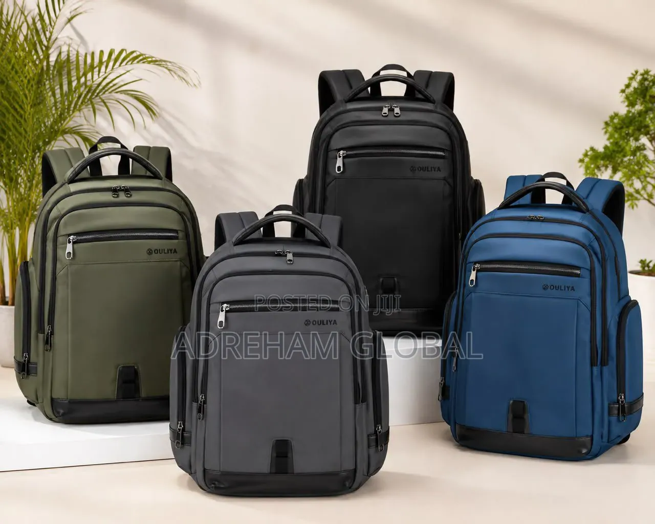 Waterproof Quality Oxford Polyester Material School Bag/Laptop Bag