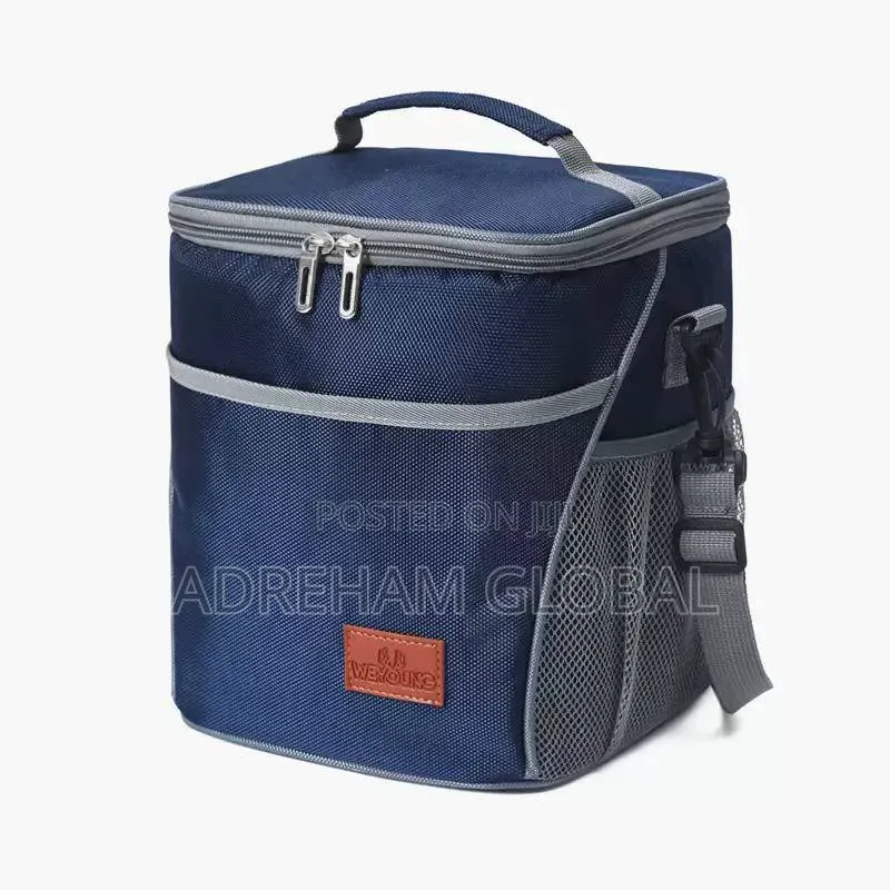 Long Shape Big Size Compartment Insulated Lunch Box