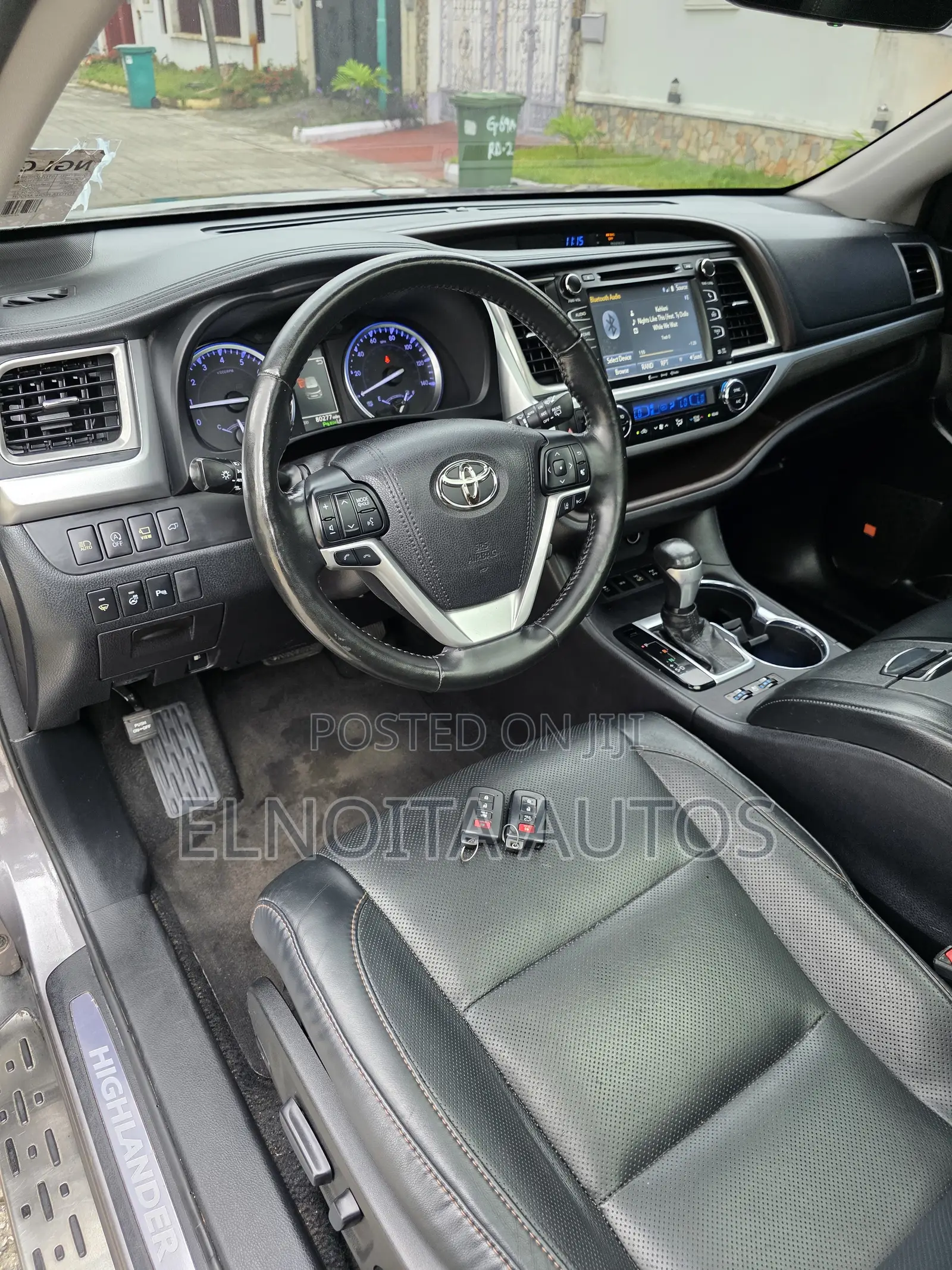 Toyota Highlander Limited Platinum 4x4 V6 (3.5L 6cyl 8A) 2018 Gray