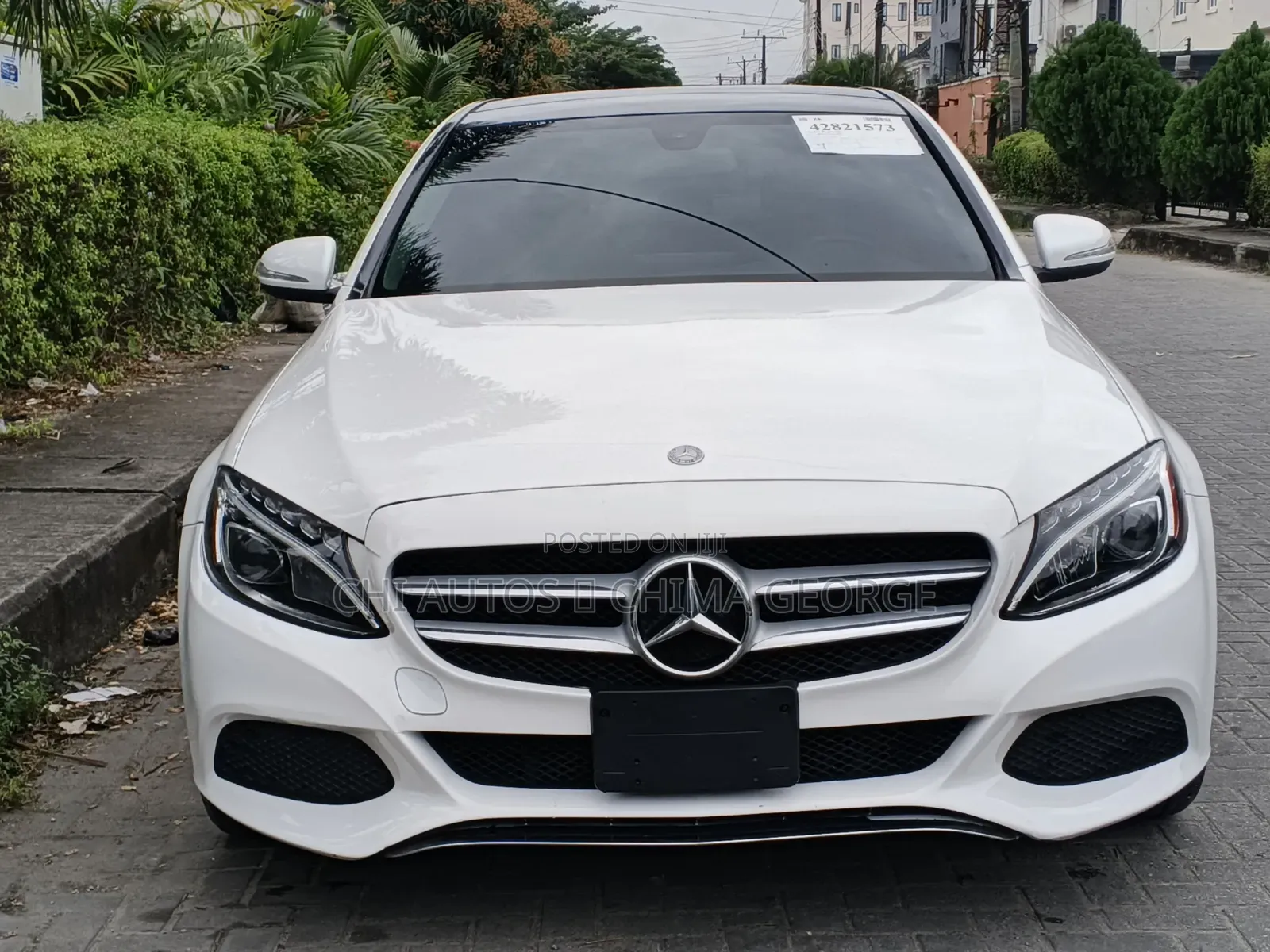 Mercedes-Benz C300 Sport 4Matic Sedan AWD (2.0L 4cyll 7A) 2016 White