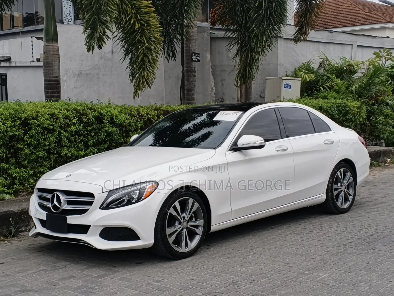 Mercedes-Benz C300 Sport 4Matic Sedan AWD (2.0L 4cyll 7A) 2016 White