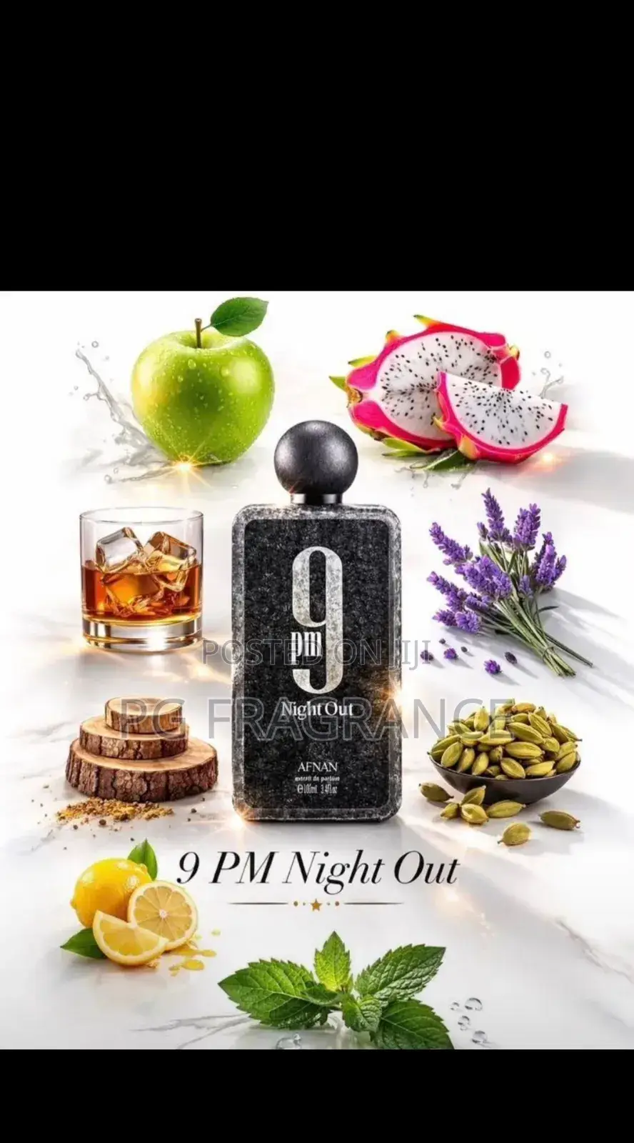 Afnan 9 PM Night Out EDP - 100ml Original Perfume
