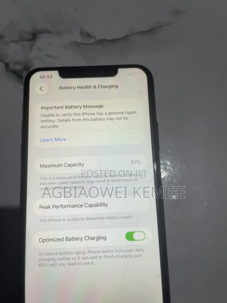 Apple iPhone 11 Pro Max 256 GB Silver