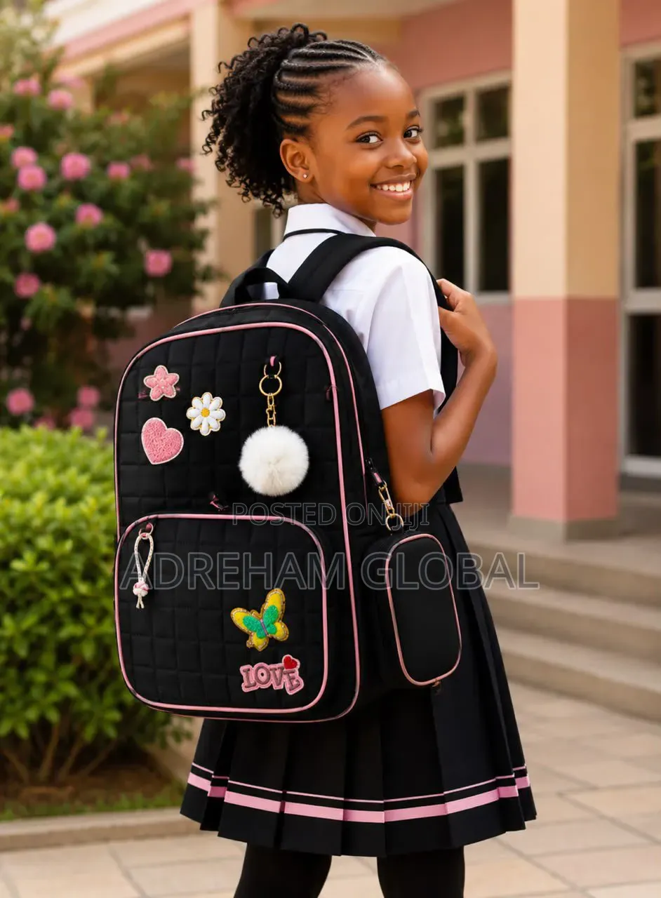Quality Classy Girlie Aesthetic School Bag for Pri 4-Jss2