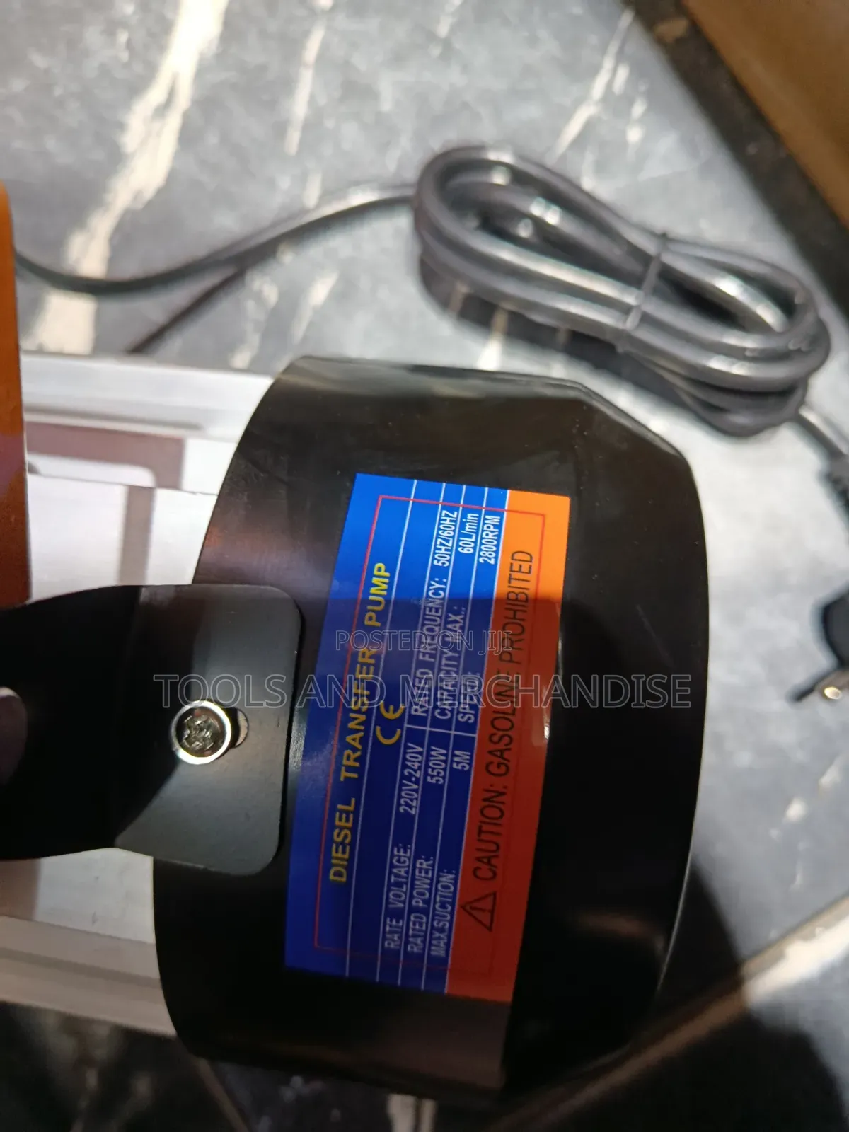 Electric Transfer Fuel/Diesel Pump (220v)