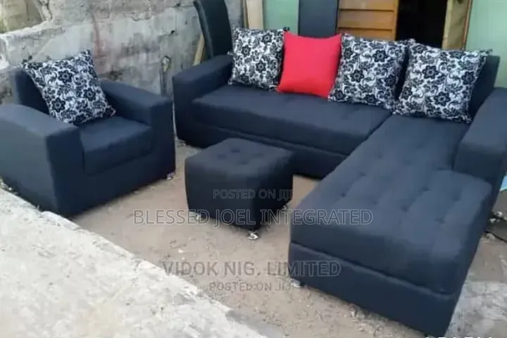 Single Sofa, Table and L Shape