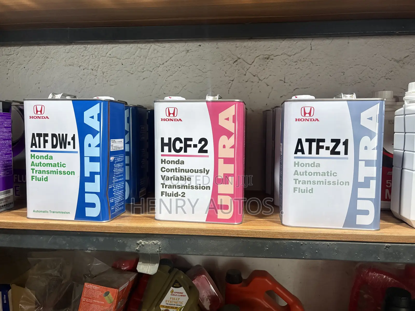 Honda Transmission Fluids (Atf Dw-1, HCF-2, Atf-Z1)