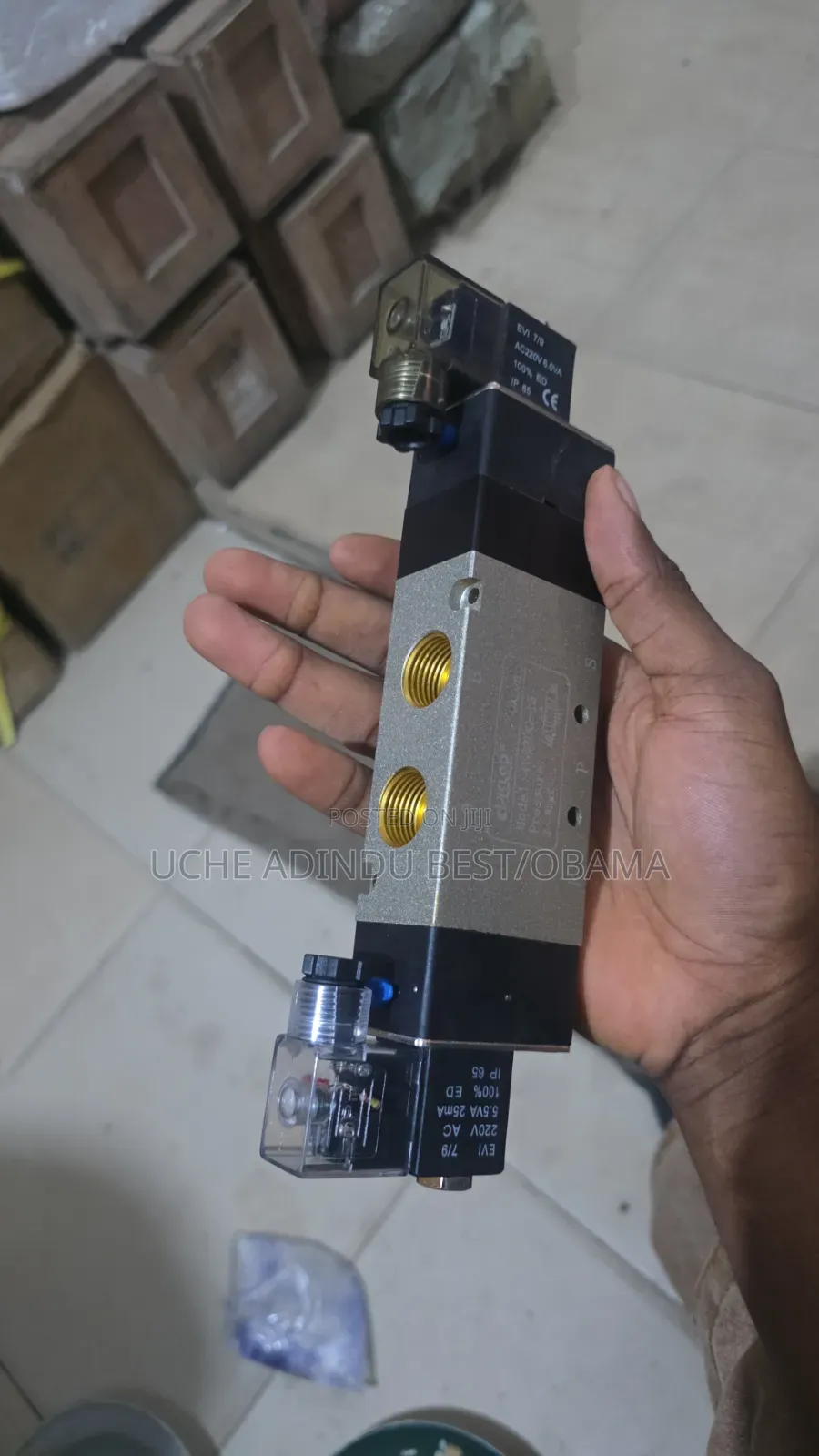 Double Coil Solenoid Valve 1/2"