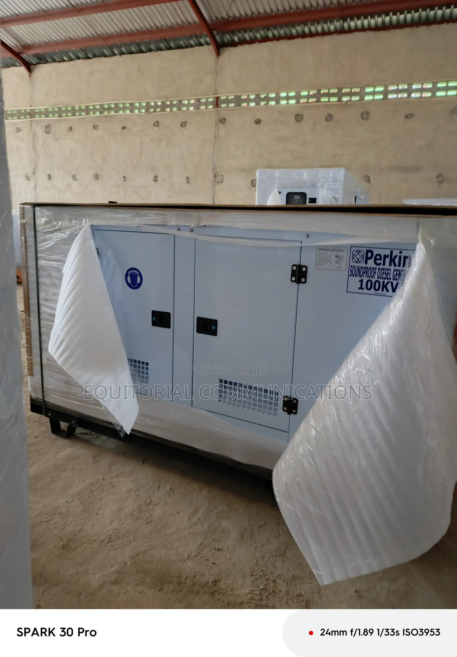 Perkins 100kVA Industrial Generator