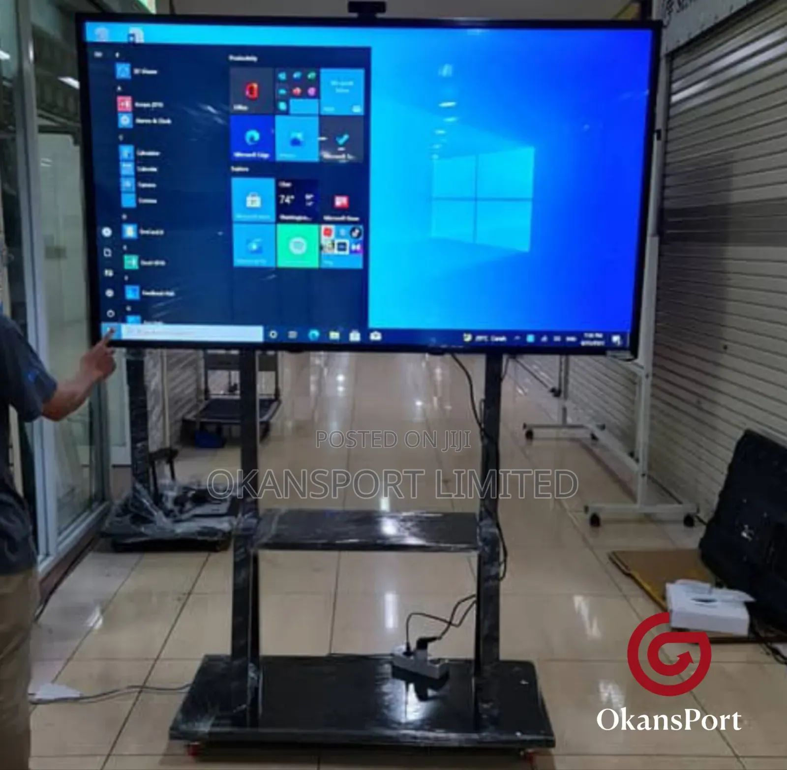 Smart Interactive Flat Panel 65 75 85 Inch All in One Touch Display
