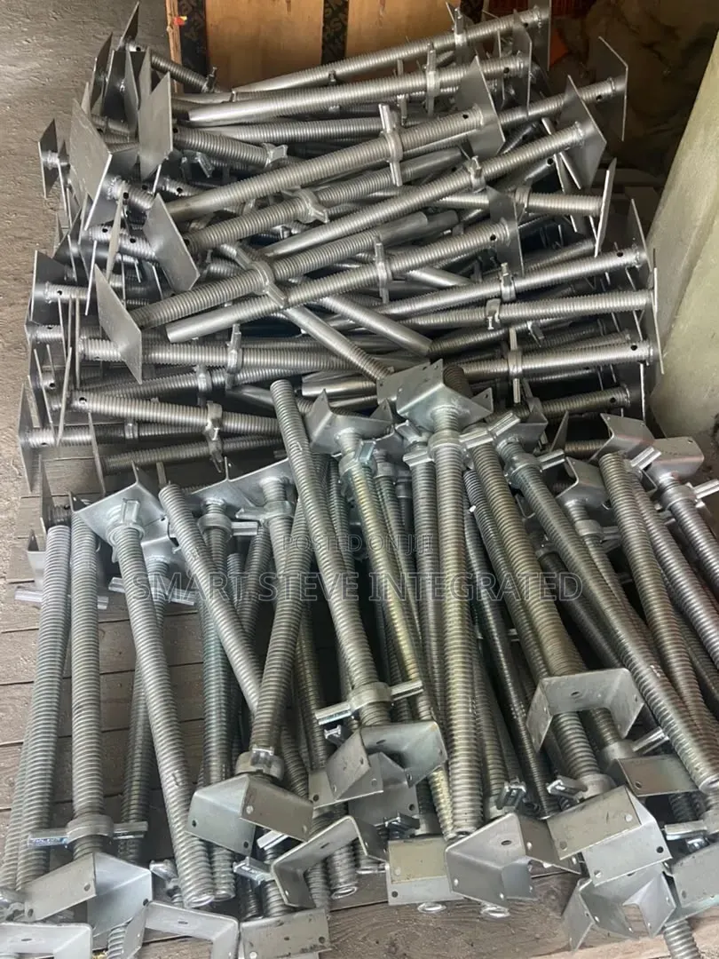 Galvanized Steel Scaffolding U-Head Jack Bases