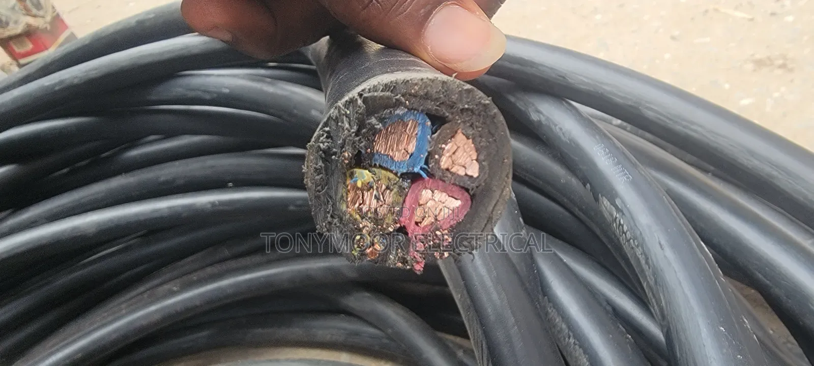 25mmx4core PVC Cable