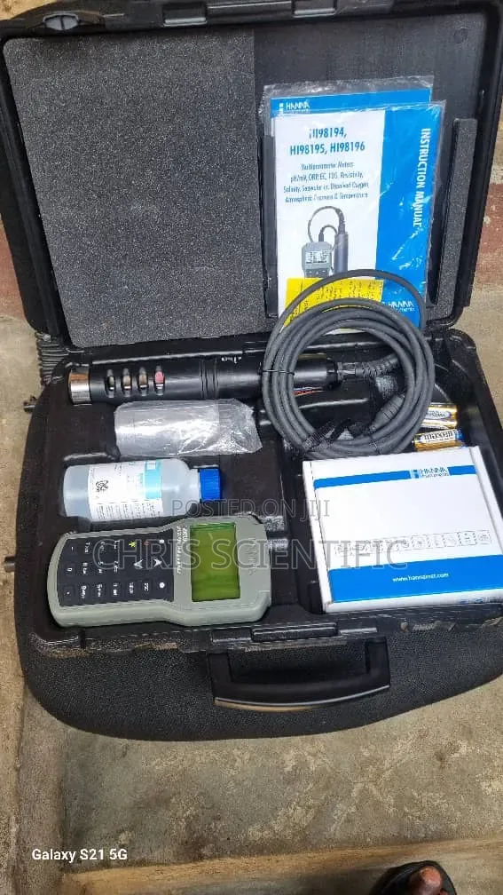 Ph Meter Multiparameters pH/ec/DO Hanna