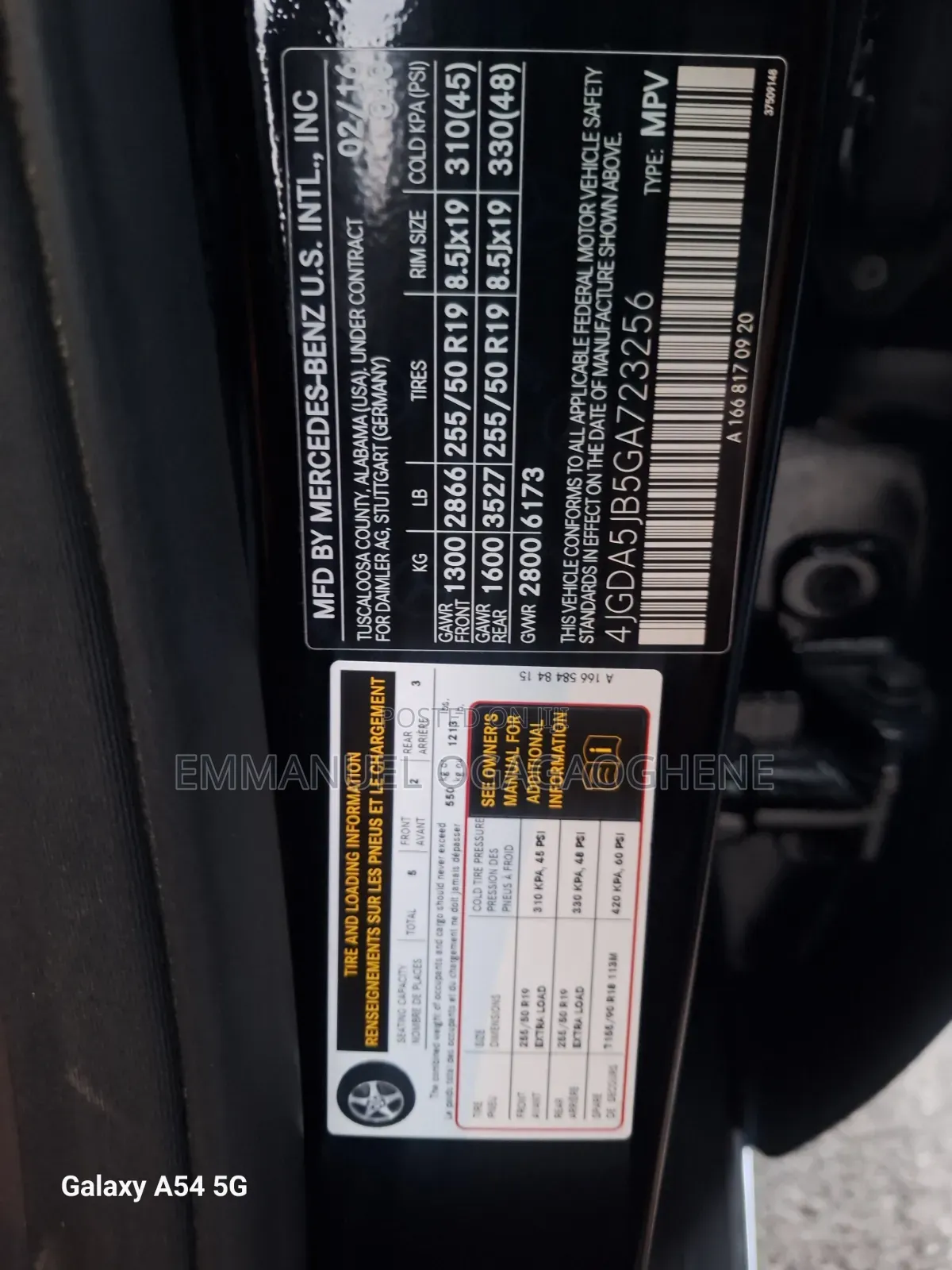 Mercedes-Benz GLE-Class 2016 Black