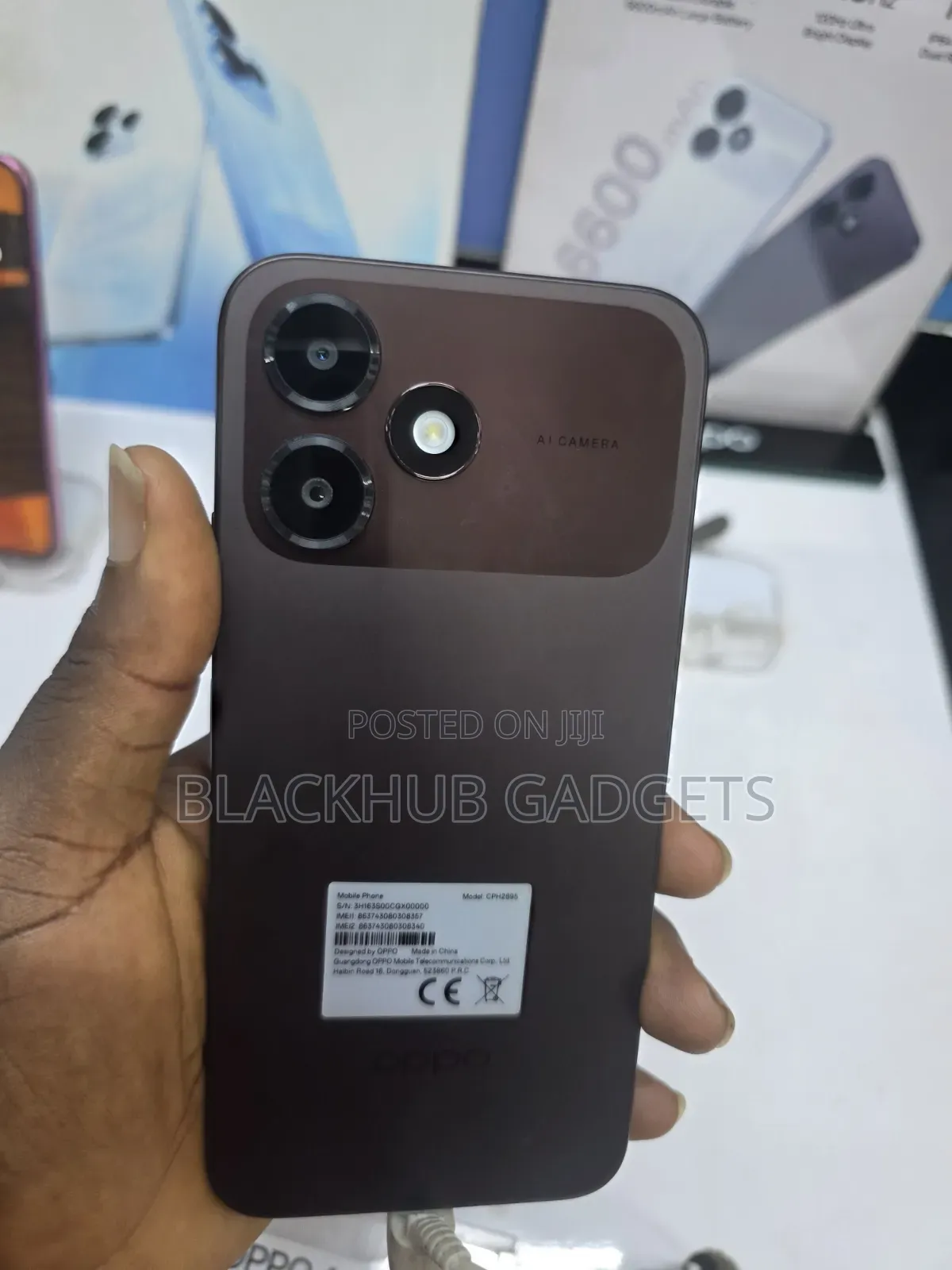 New Oppo A6c 128 GB Black