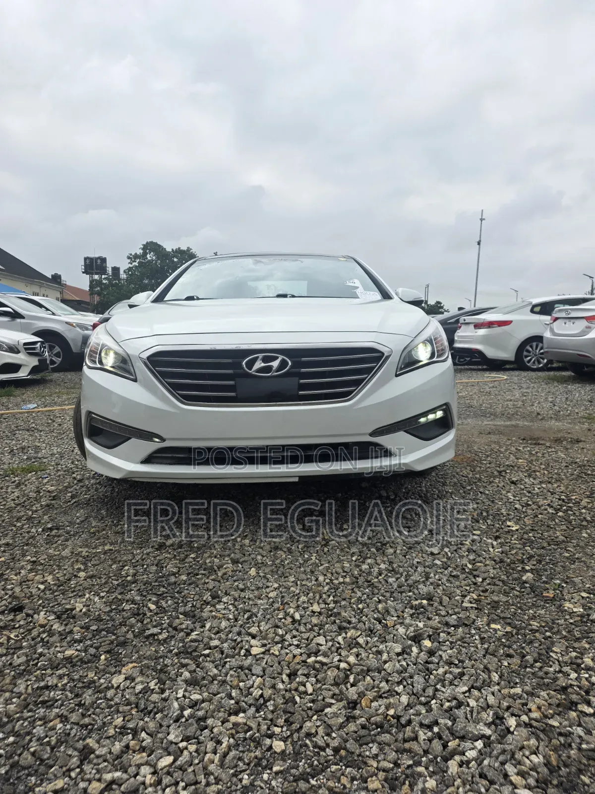 Hyundai Sonata Limited 4dr Sedan (2.4L 4cyl 6A) 2015 White