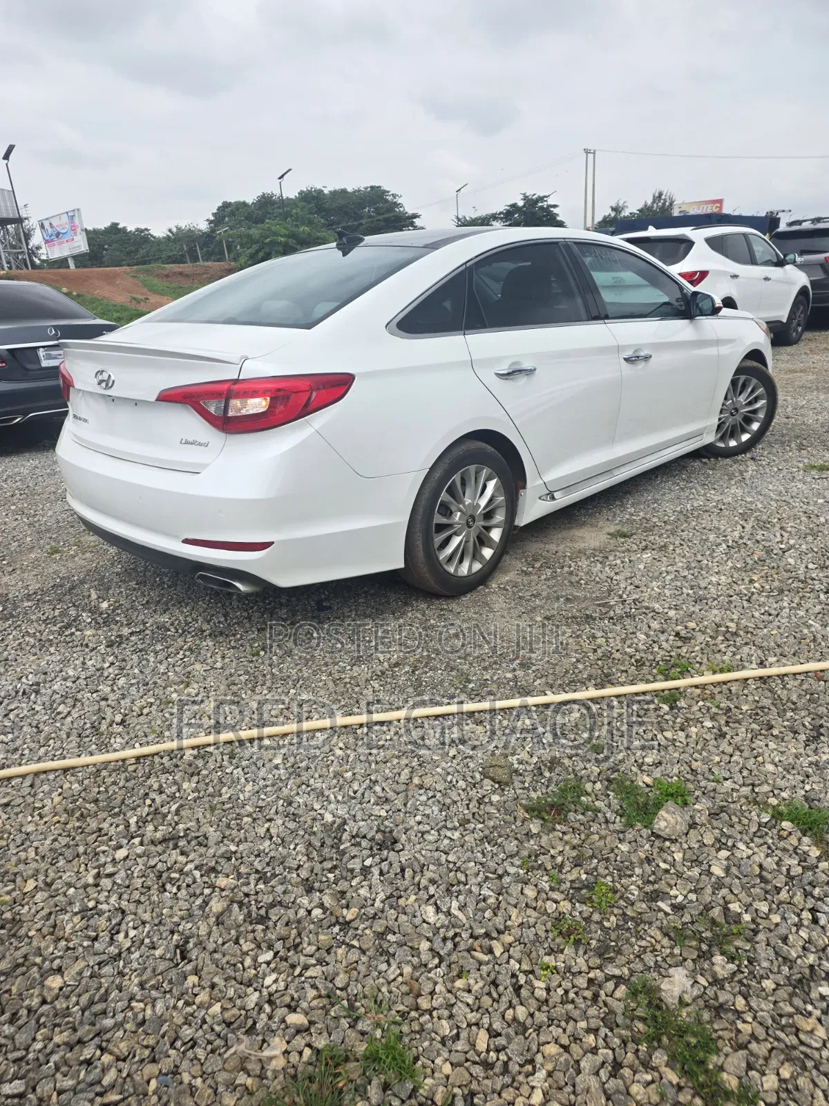 Hyundai Sonata Limited 4dr Sedan (2.4L 4cyl 6A) 2015 White