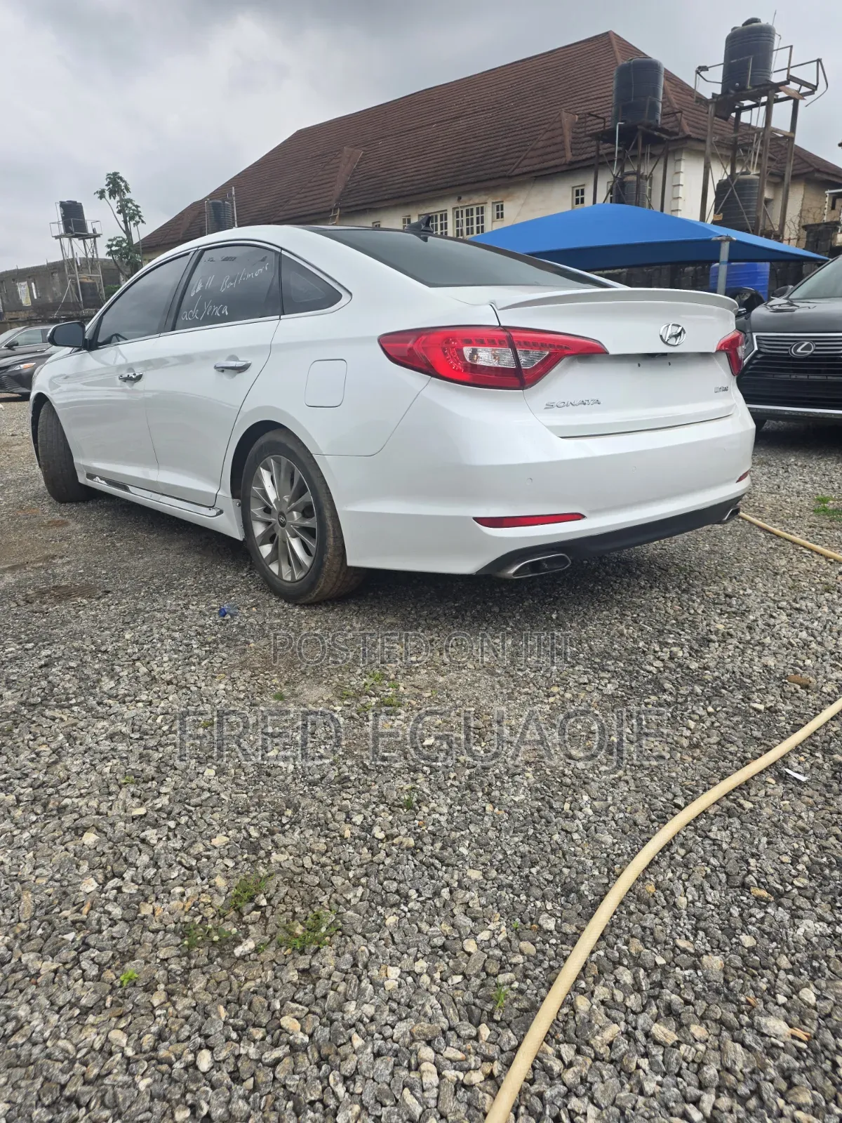 Hyundai Sonata Limited 4dr Sedan (2.4L 4cyl 6A) 2015 White