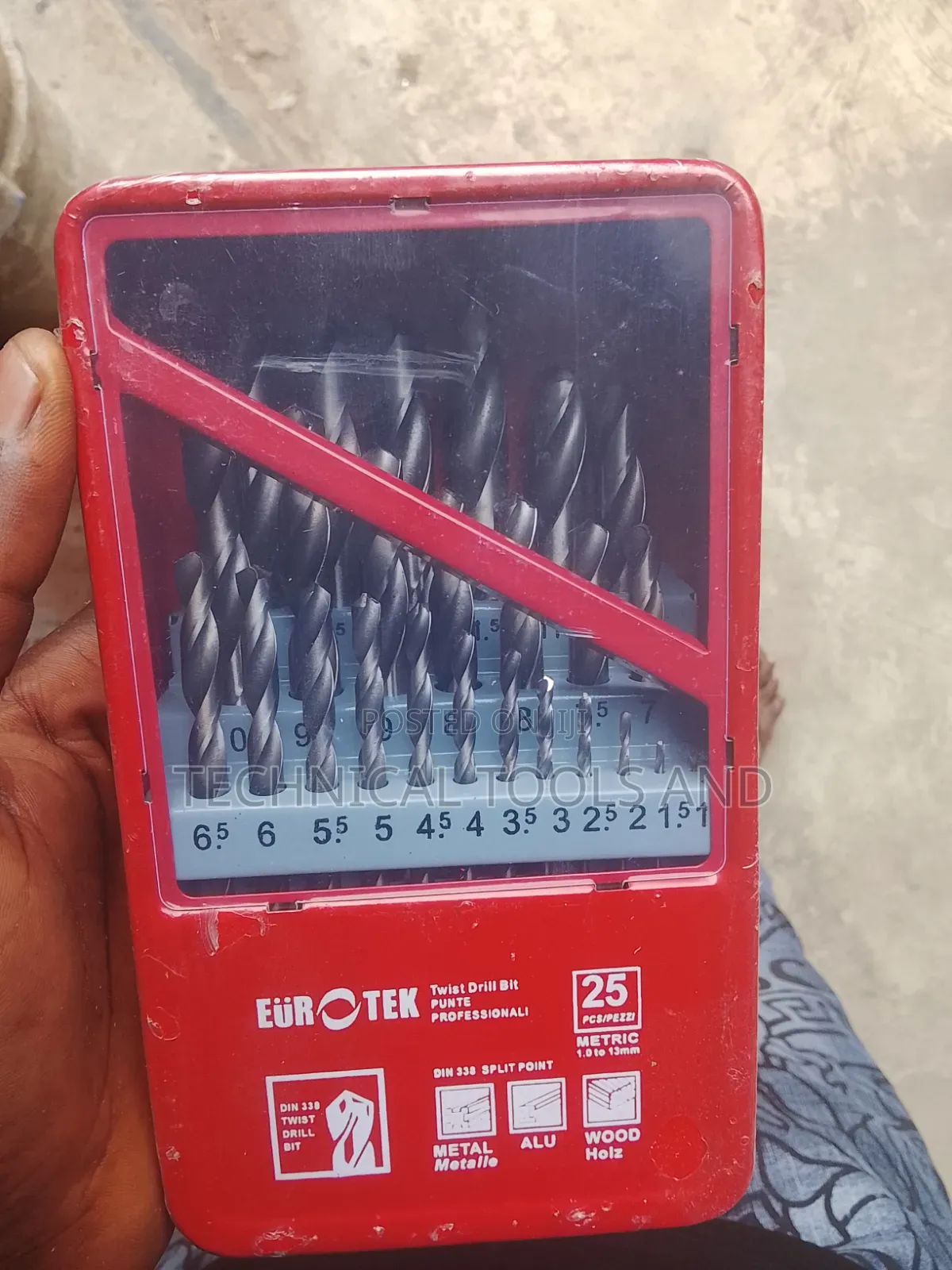 Metal Drill Bit Set