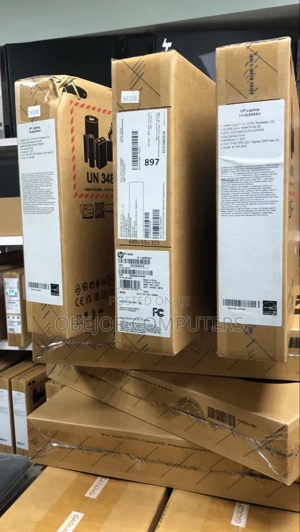 New Laptop HP 14S 8GB Intel Core i3 SSD 512GB