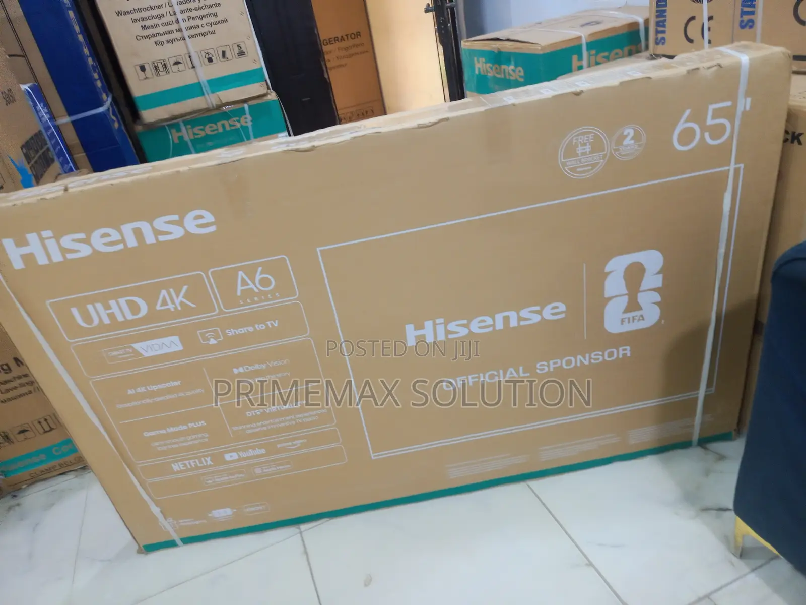 Hisense 65A6N A6 Series 65 inches Ultra HD Smart TV – Full Smart Features