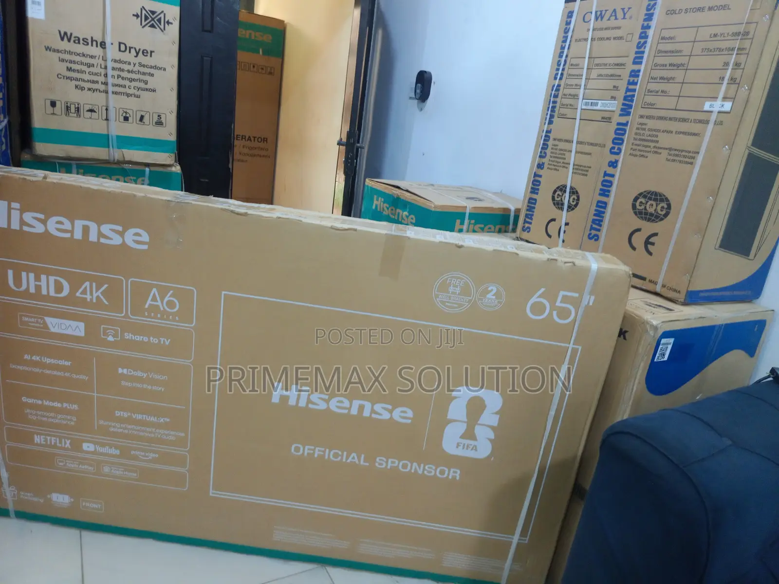 Hisense 65A6N A6 Series 65 inches Ultra HD Smart TV – Full Smart Features