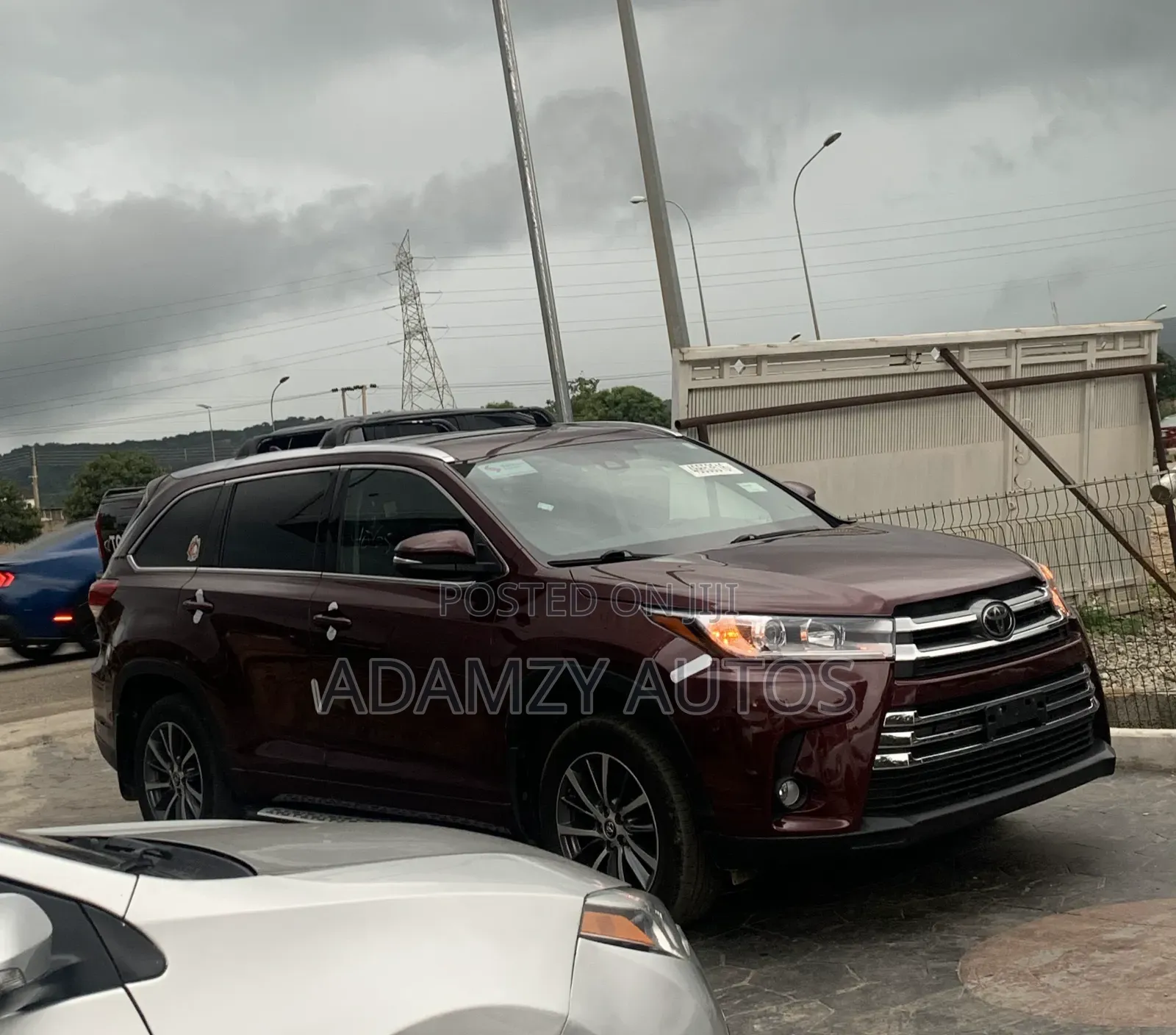 Toyota Highlander 2017 Burgundy