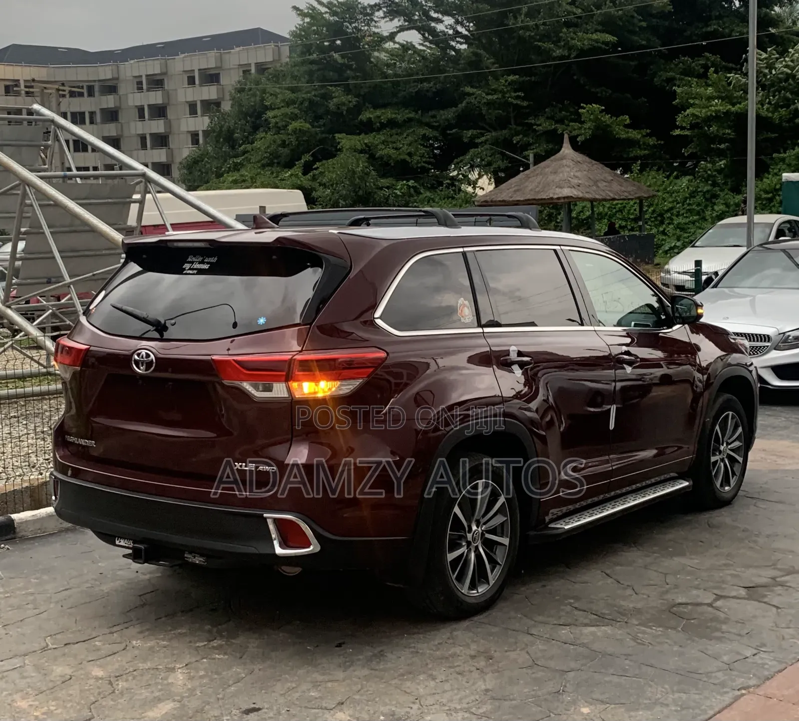 Toyota Highlander 2017 Burgundy