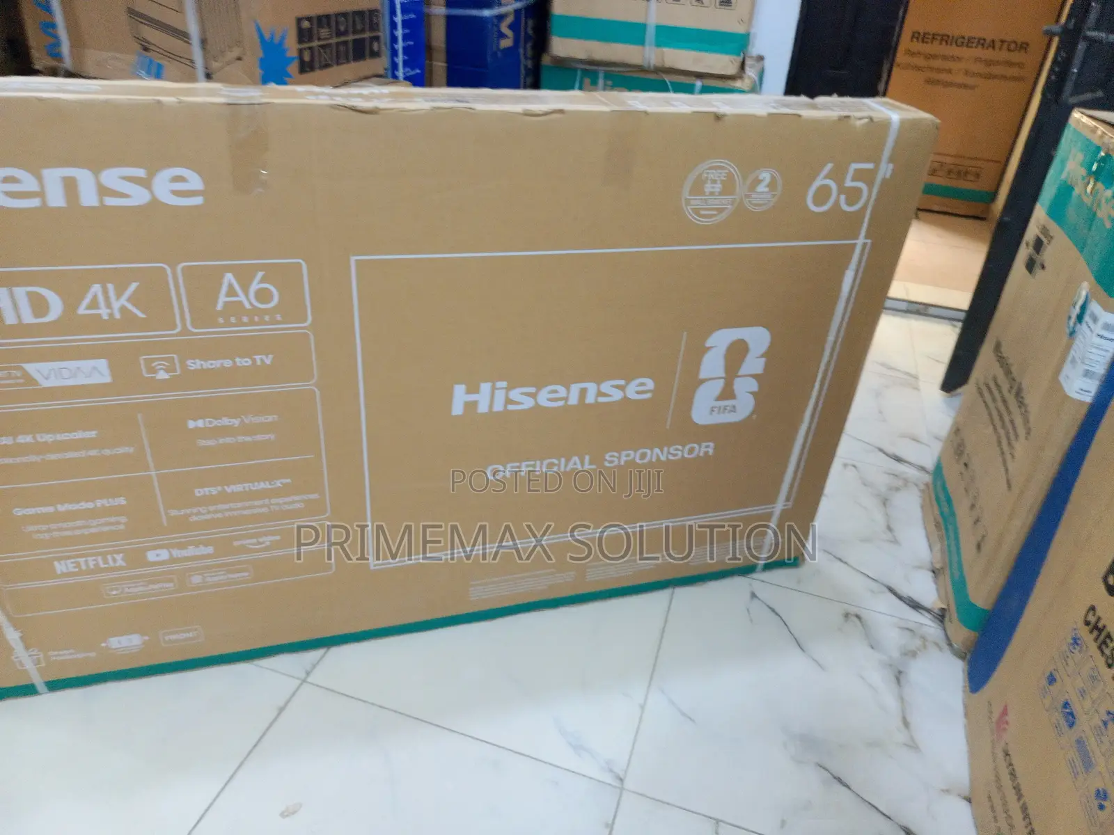 Hisense 65A6N 65" Smart TV – Smooth Motion for Sports Action