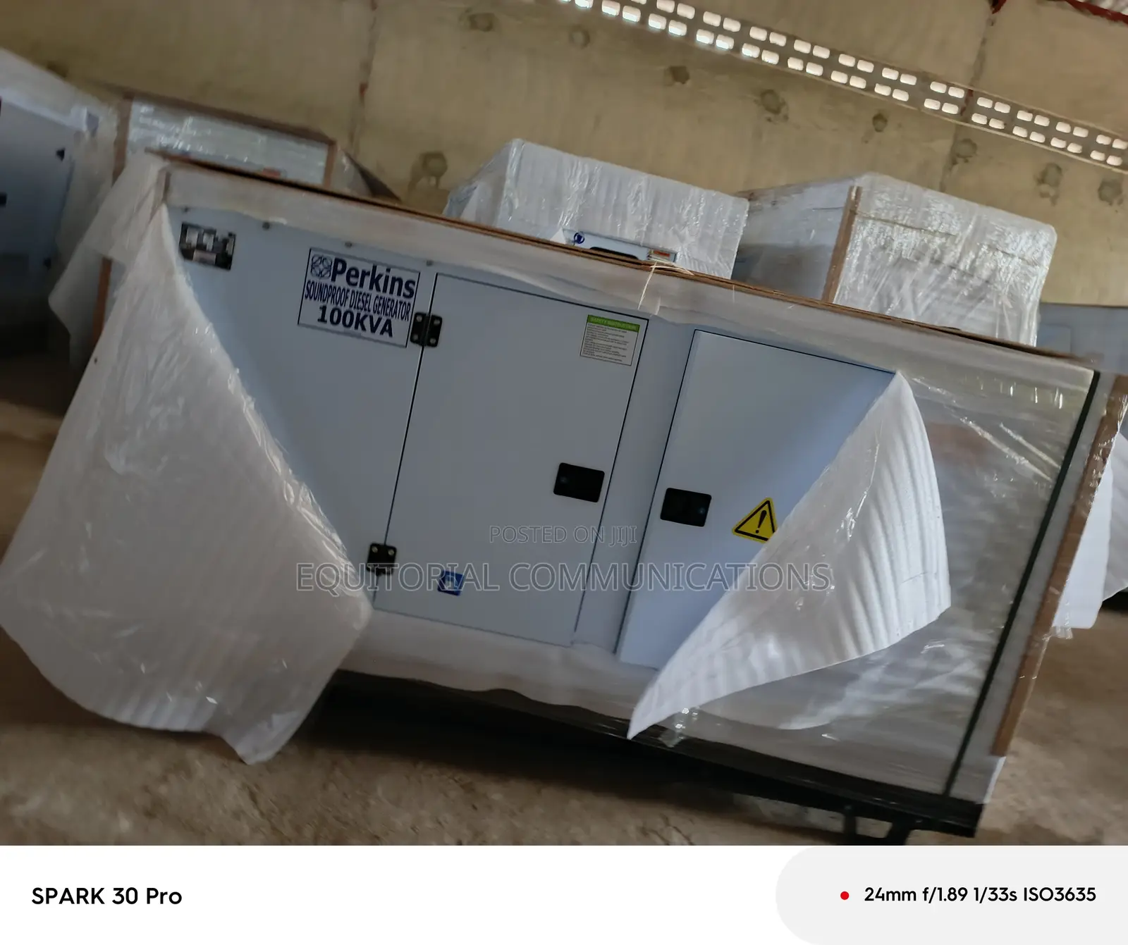 Perkins 100kVA Prime Power Generator