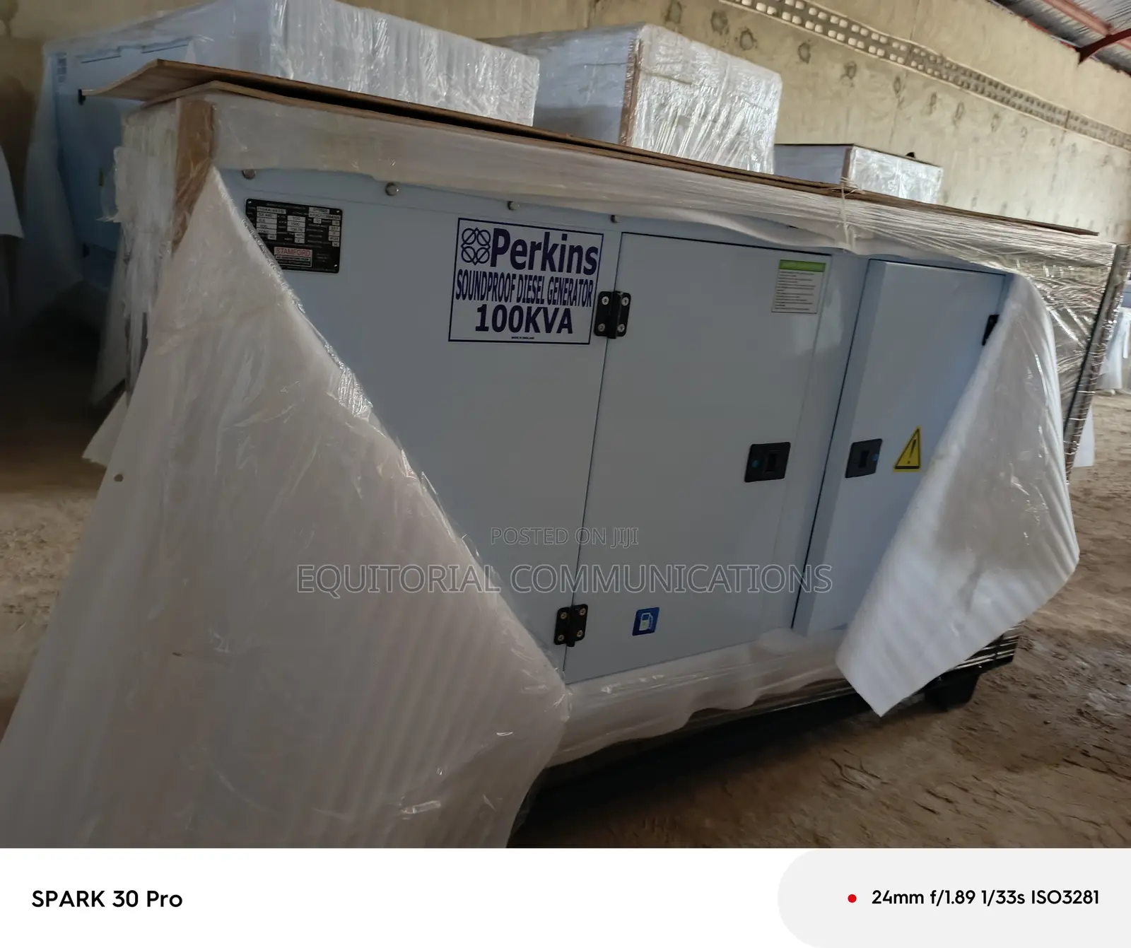 Perkins 100kVA Commercial Generator
