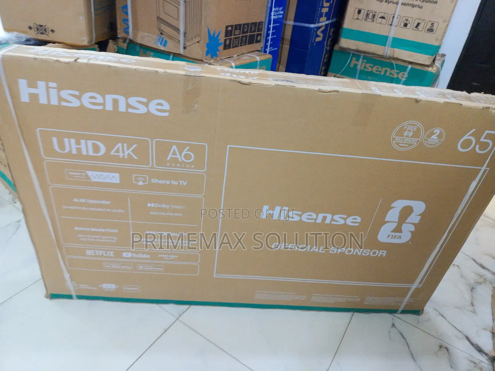 Hisense 65A6N 65" Smart TV A6 Series – Ready for Next-Gen