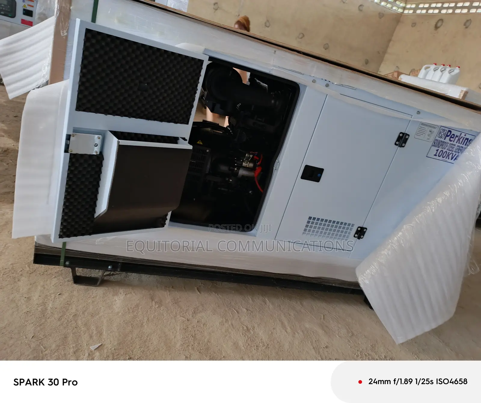 Perkins 100kVA Fuel-Efficient Generator