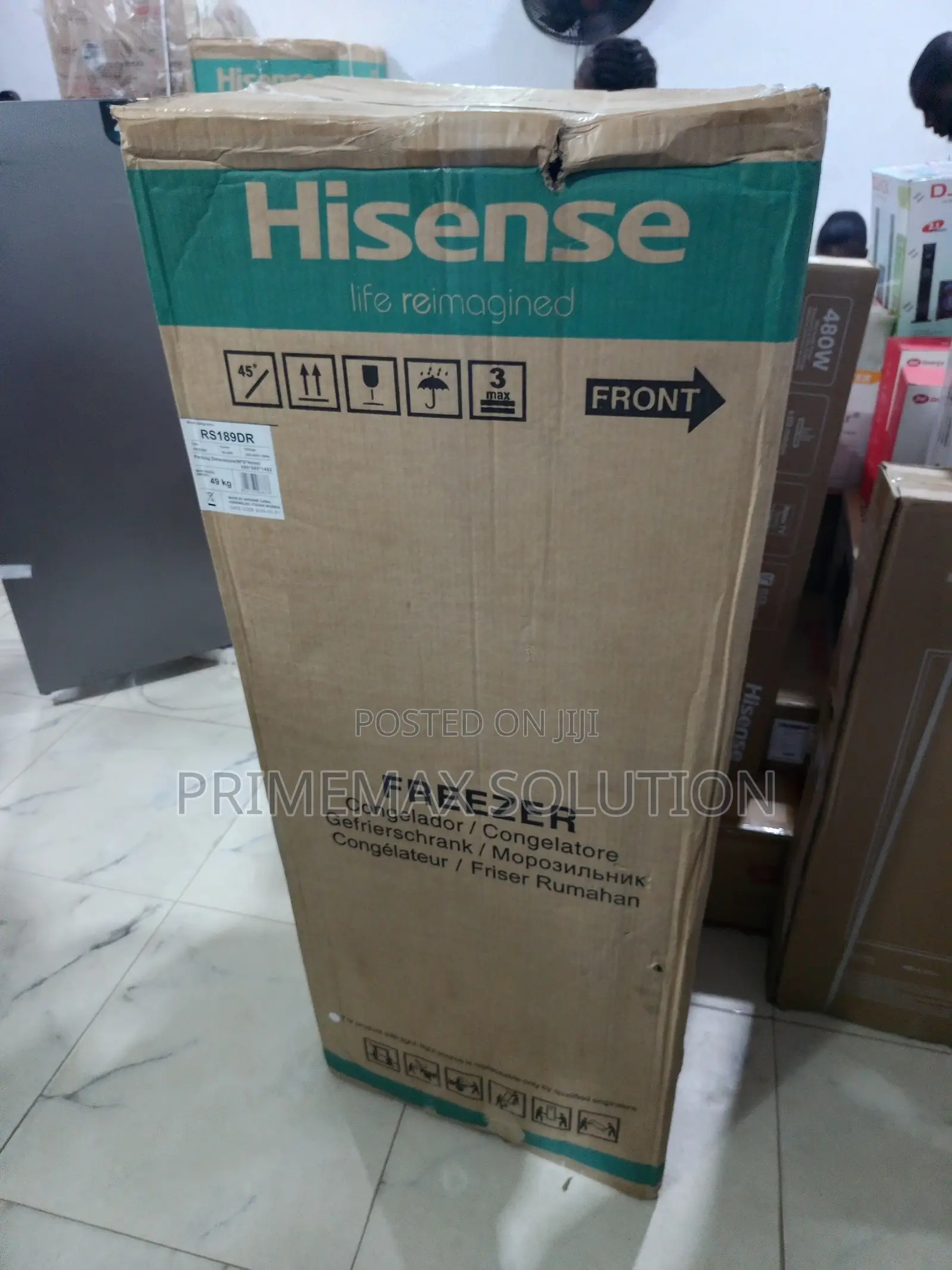 Hisense RS189DR 190L Upright – Reliable Ready