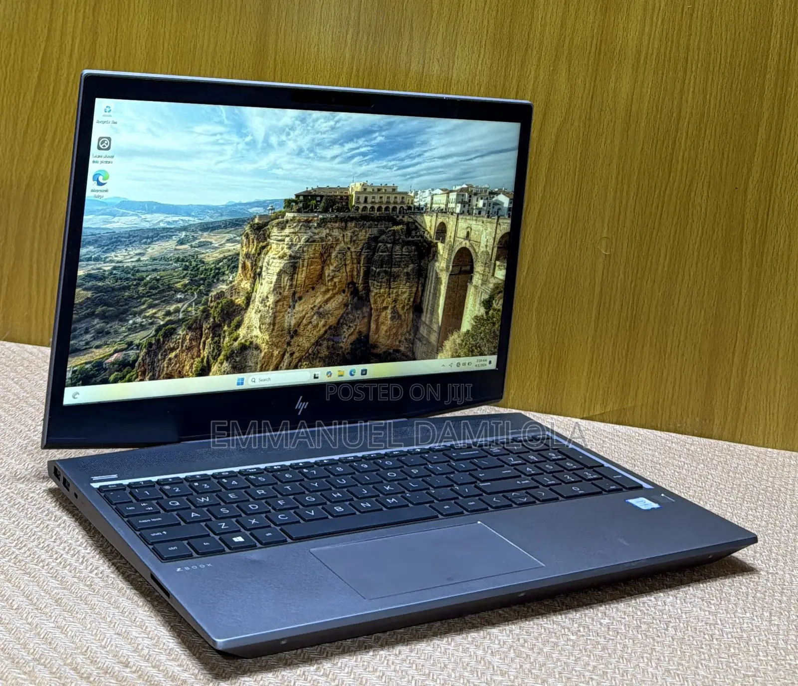 Laptop HP ZBook 15 G5 16GB Intel Core i7 SSD 256GB