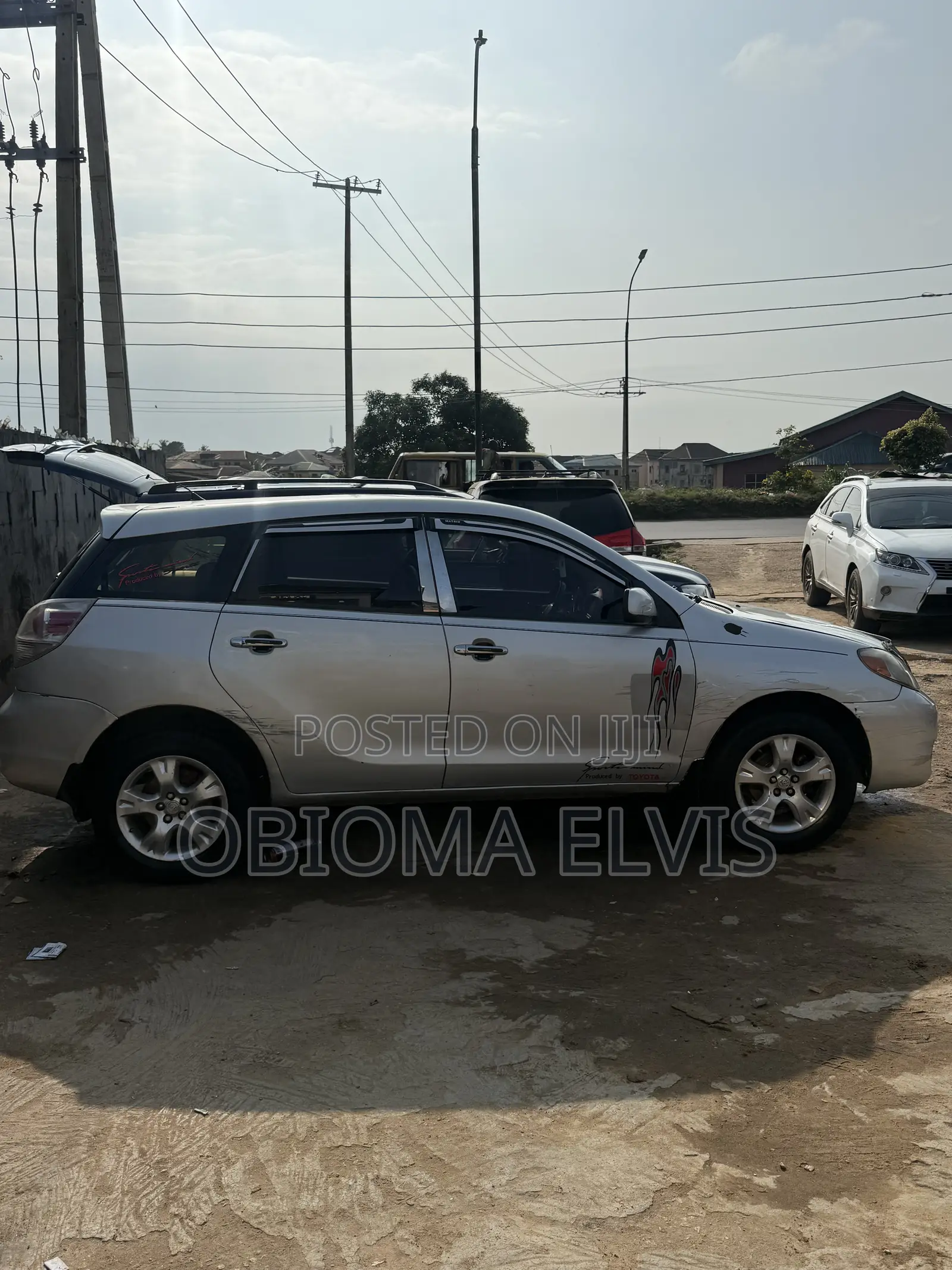 Toyota Matrix XR Hatchback AWD (1.8L 4cyl 4A) 2005 Silver