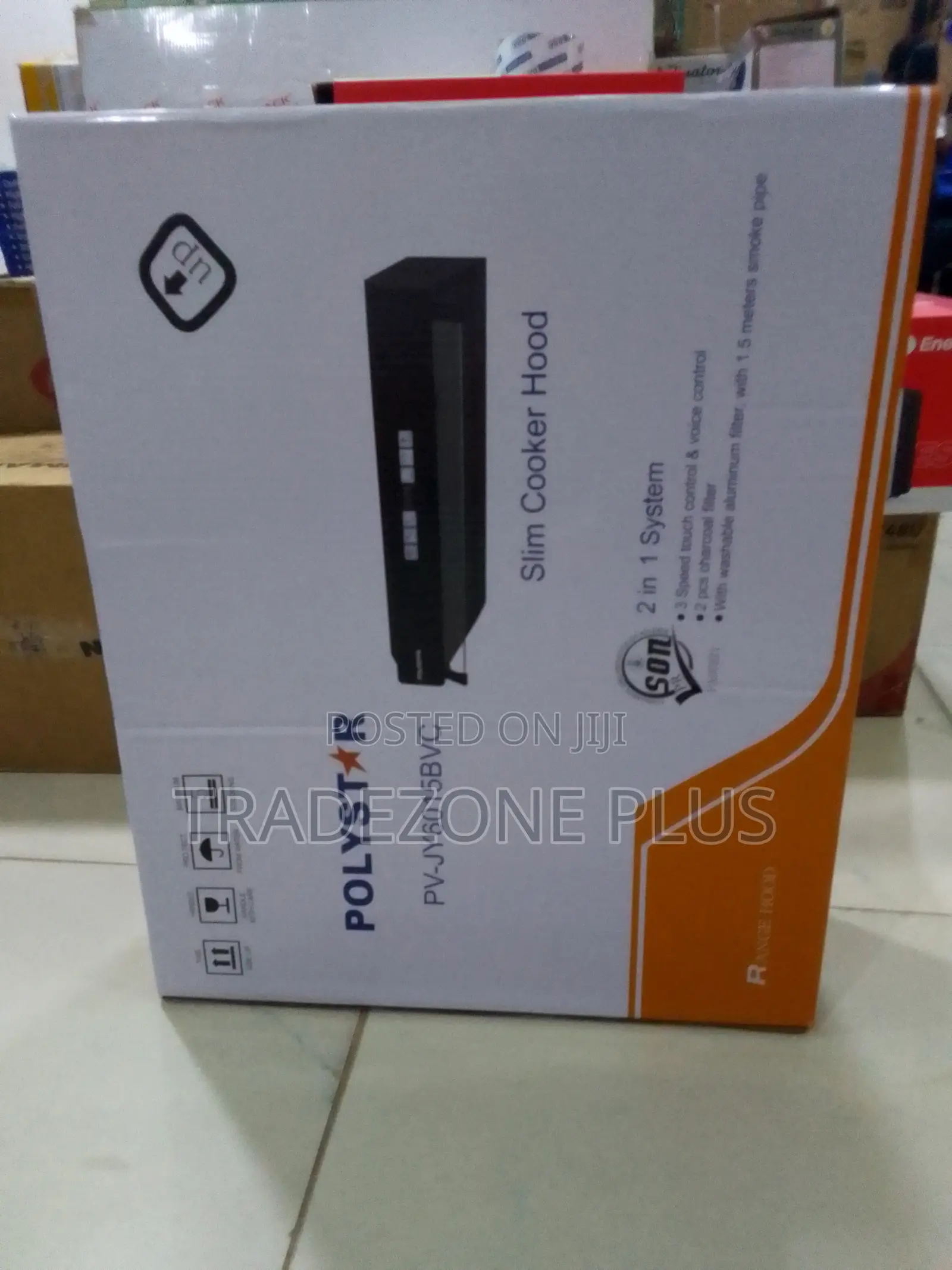 Polystar Powerful Range Hood – Smart Hands-Free Operation