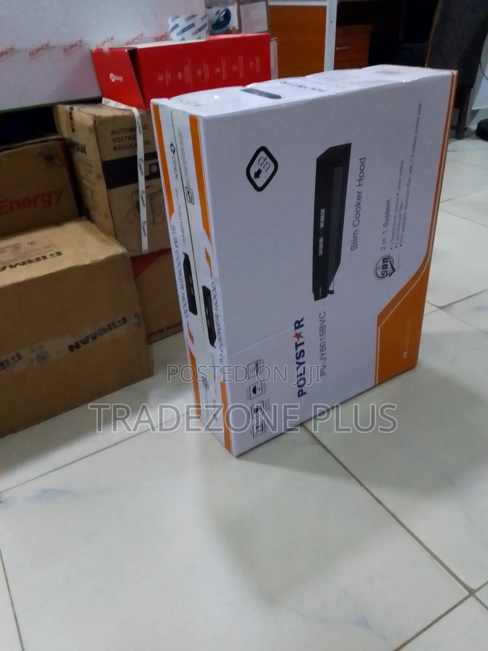 Polystar Powerful Range Hood – Smart Hands-Free Operation