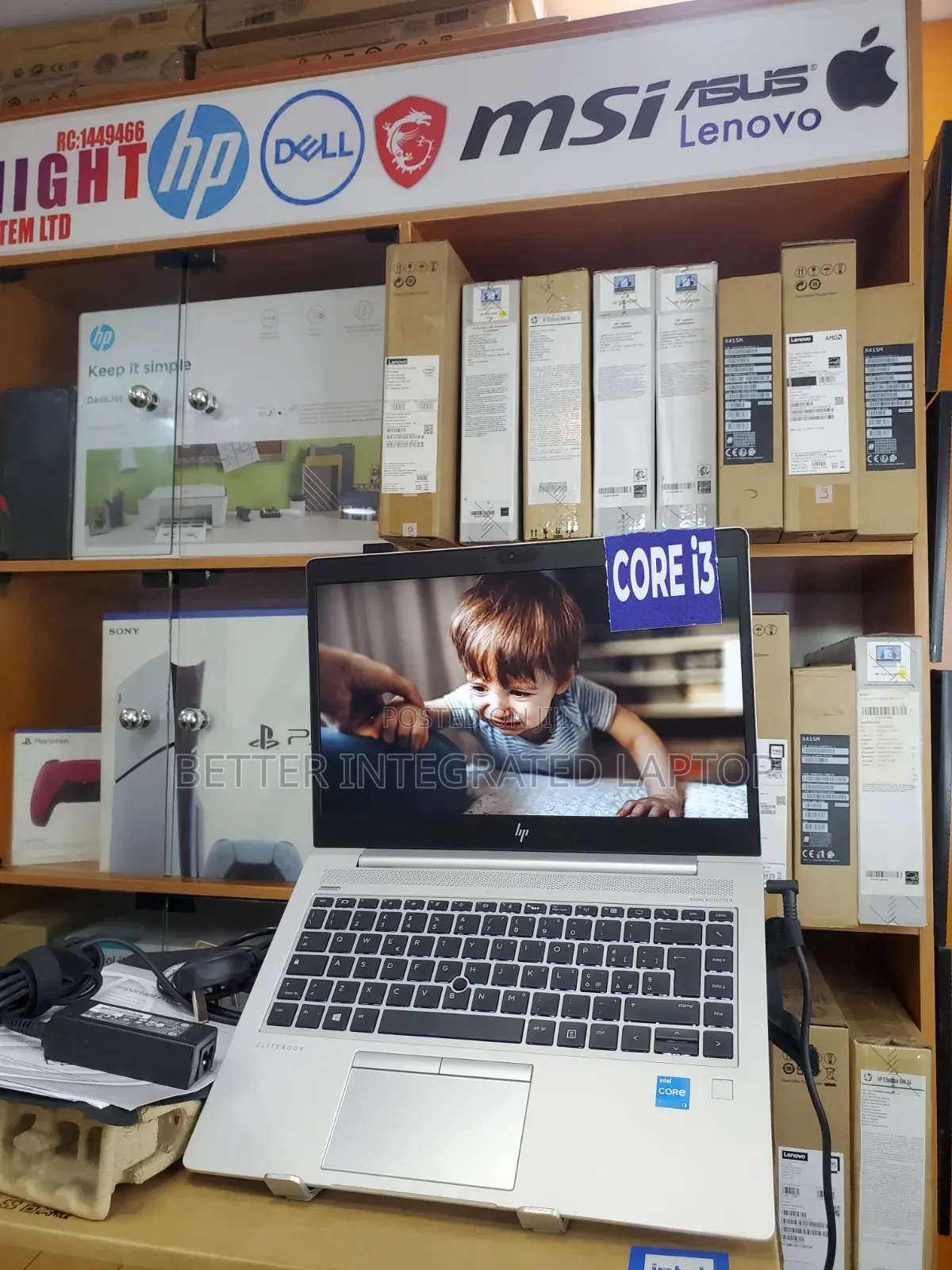 New Laptop HP EliteBook 8470W 12GB Intel Core i3 SSD 256GB